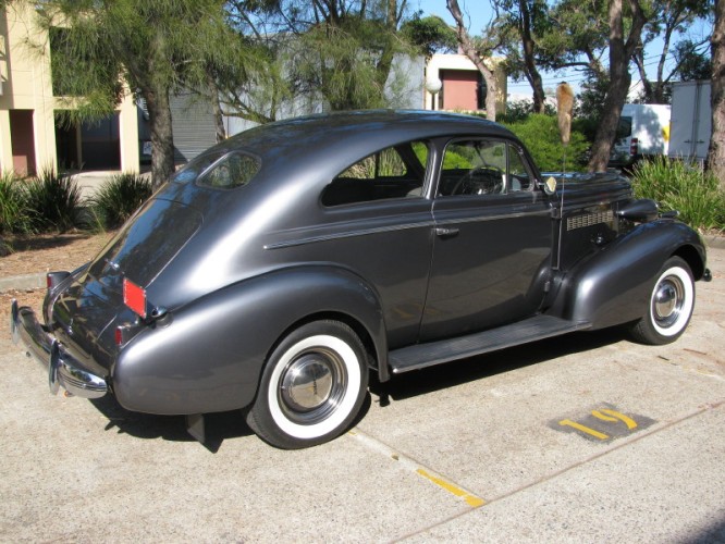 1937 Model Buick Century Coupe Sloper