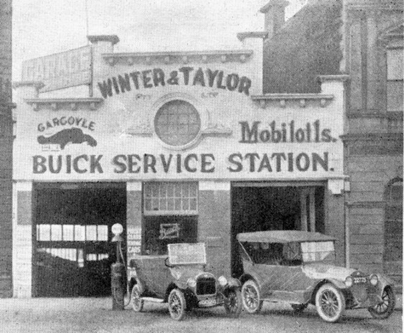 1921 Winter & Taylor, Buick Dealer, Geelong Victoria Buick Car Club of Australia Inc. in NSW
